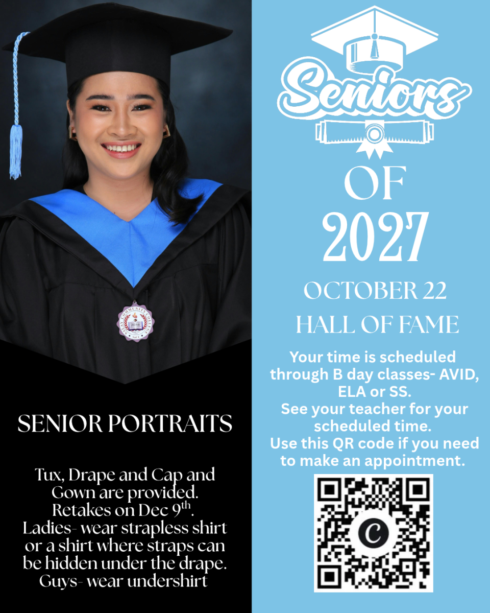 Flyer for senior portraits