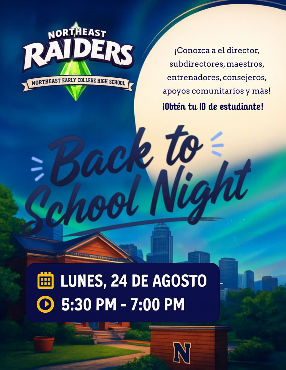back to school night flyer
