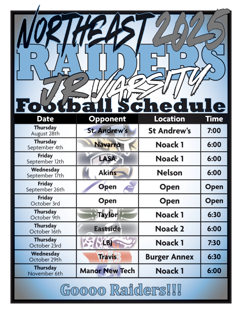 Football JV schedule