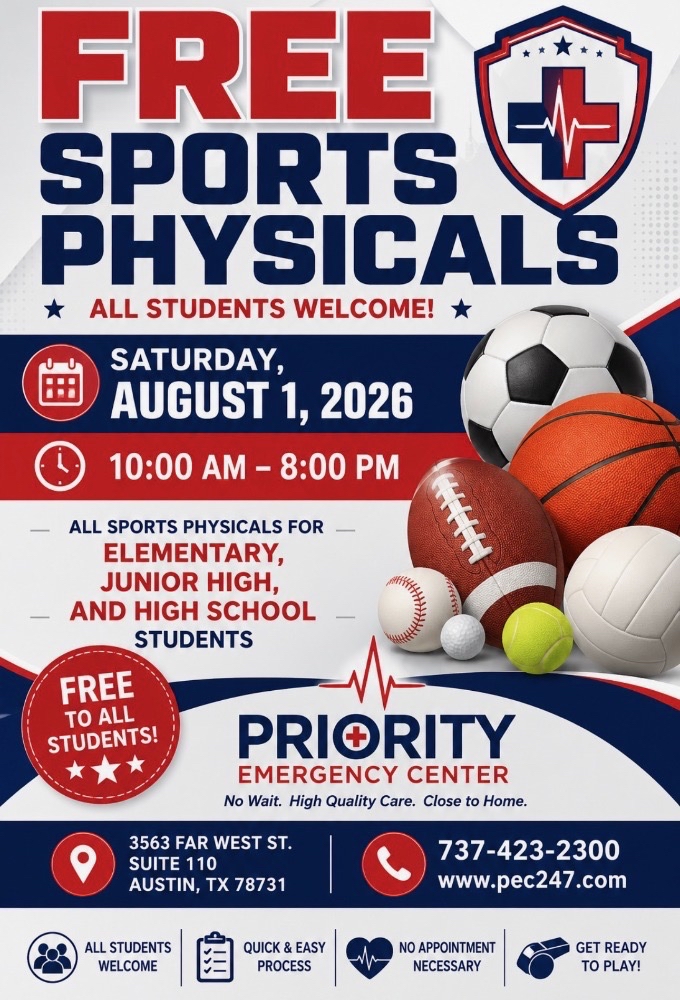 flyer advertising free physicals at Northeast