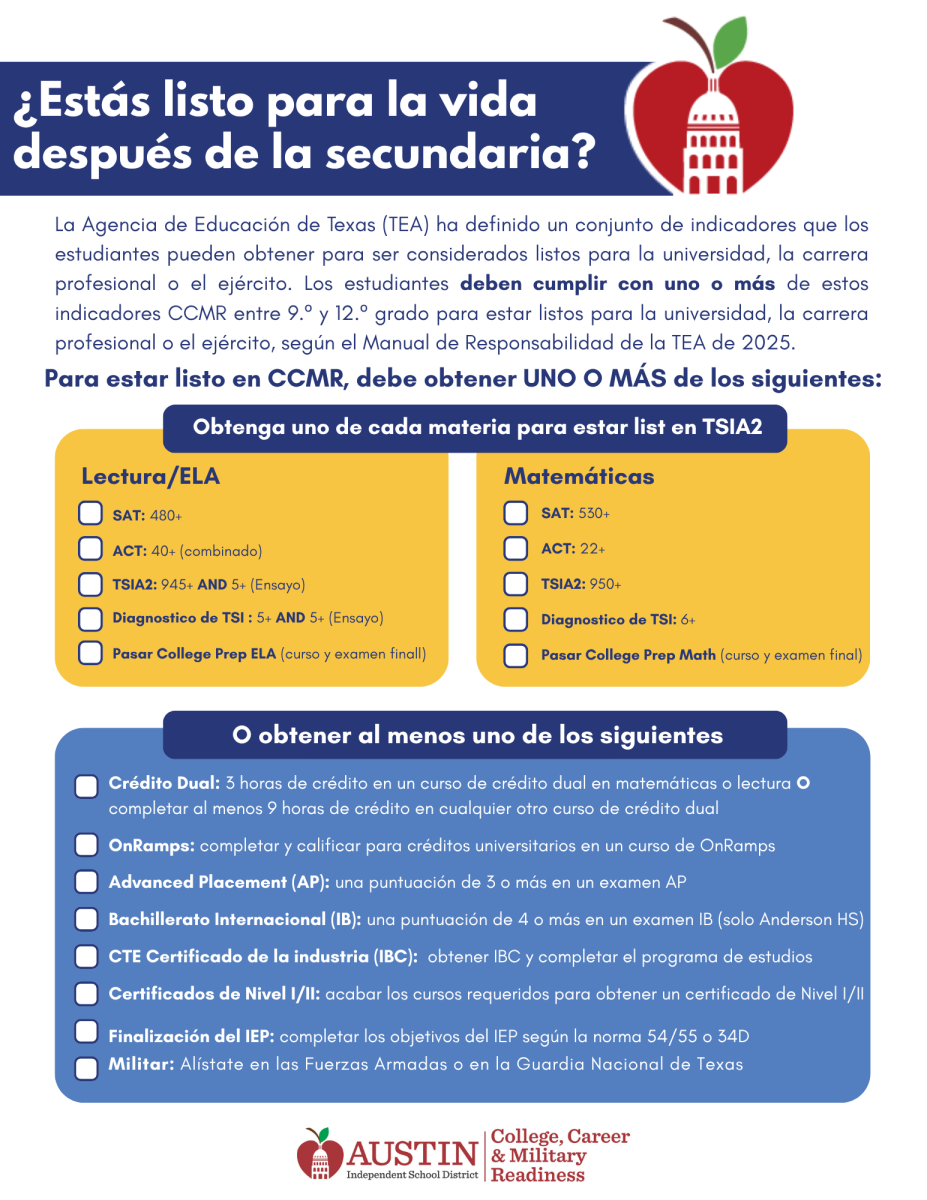 Flyer for college rediness